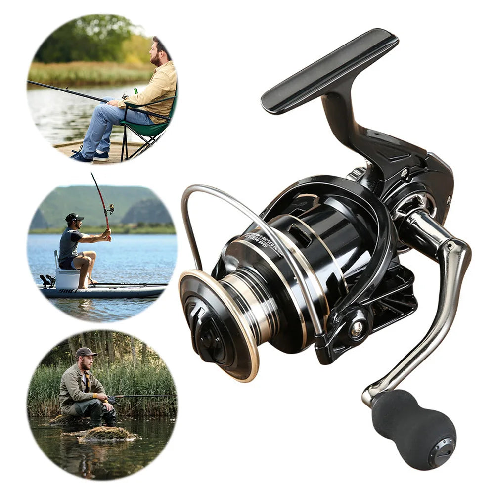 Spinning Reel Metal Spool Handle All-Metal Fishing Reel Fishing Coil Wheel Carp Fishing Reel Fishing Accessories