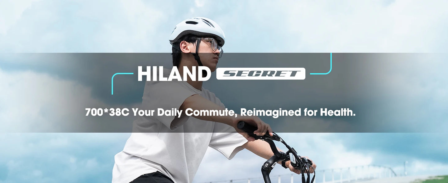 Electric road bike, detachable lithium battery,Including shelves, 250W, with LCD display