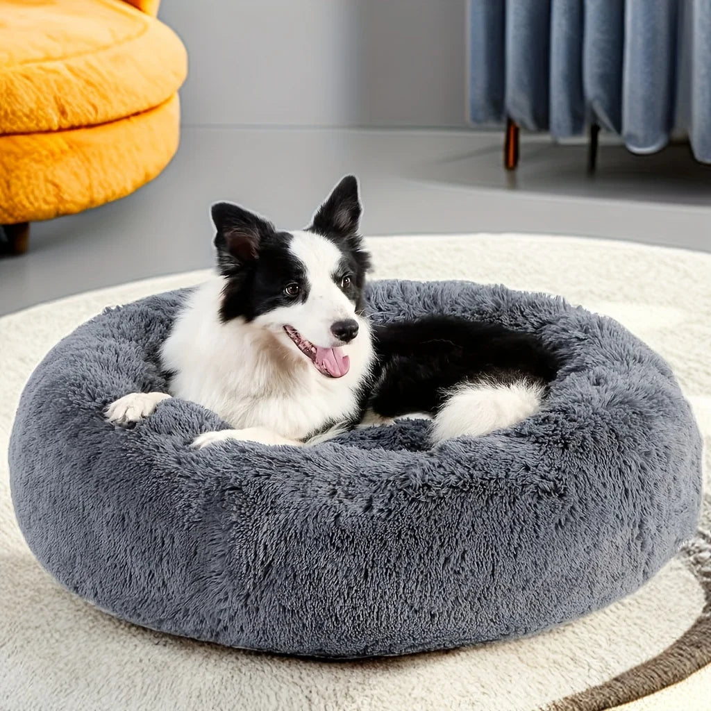 40-120cm Round Plush Dog /Pet Sleeping Bed Cushion Soft