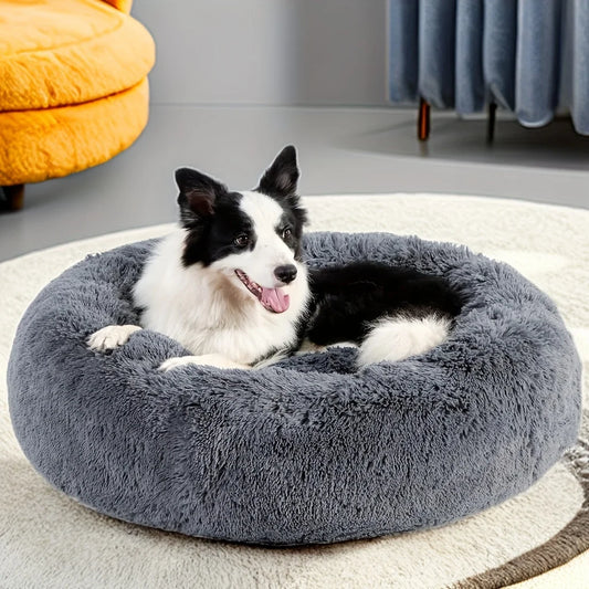 40-120cm Round Plush Dog /Pet Sleeping Bed Cushion Soft