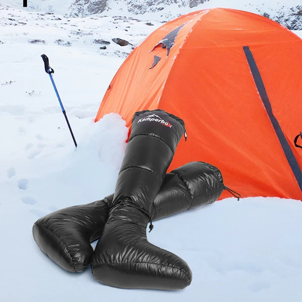 Camping Down Socks Down Boots Sleeping Bag Socks Down Boots Camping Sleep Boots