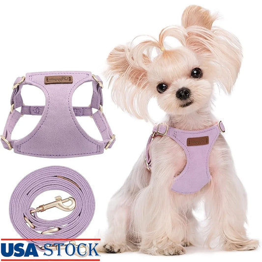 Adjust No Pull XXS Puppy Harness Soft Escape Proof Multifunctional Dog Leash Lightweight Breathable