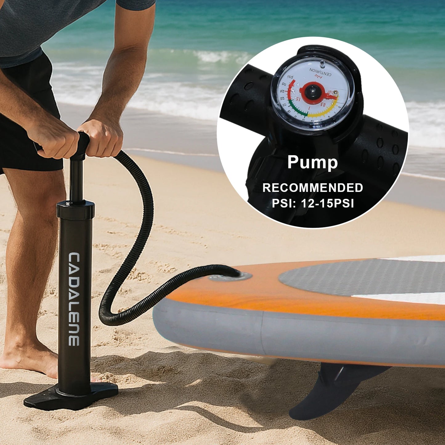 CADALENE Inflatable Paddle Board, Stand Up,adult, Sup Board with Premium Sup Accessories