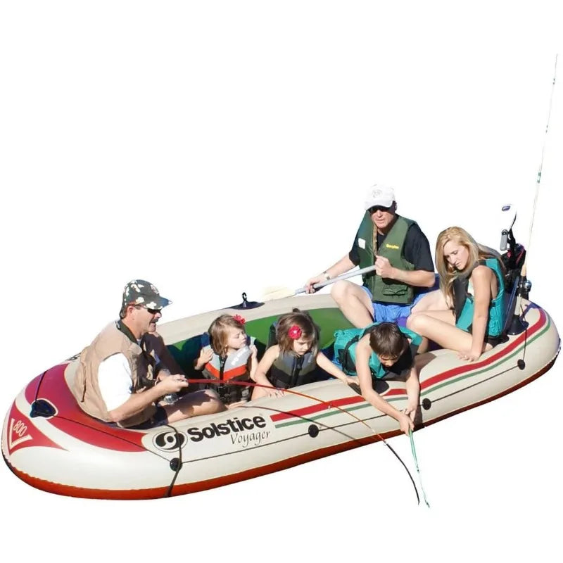 Solstice Voyager Inflatable Boat - 4-Person
