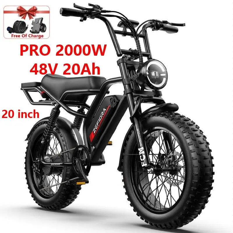 E-Bicycle 14 20 Inch 1000w 2000w 30-50mph 30-60M-R, 48v Aluminum Alloy Leading Manufacturer