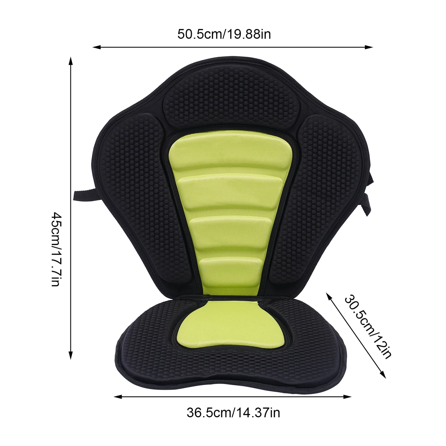 Boat Cabin Seating Waterproof Breathability Padded Kayak Seat with Storage Bag for Drifting Fishing