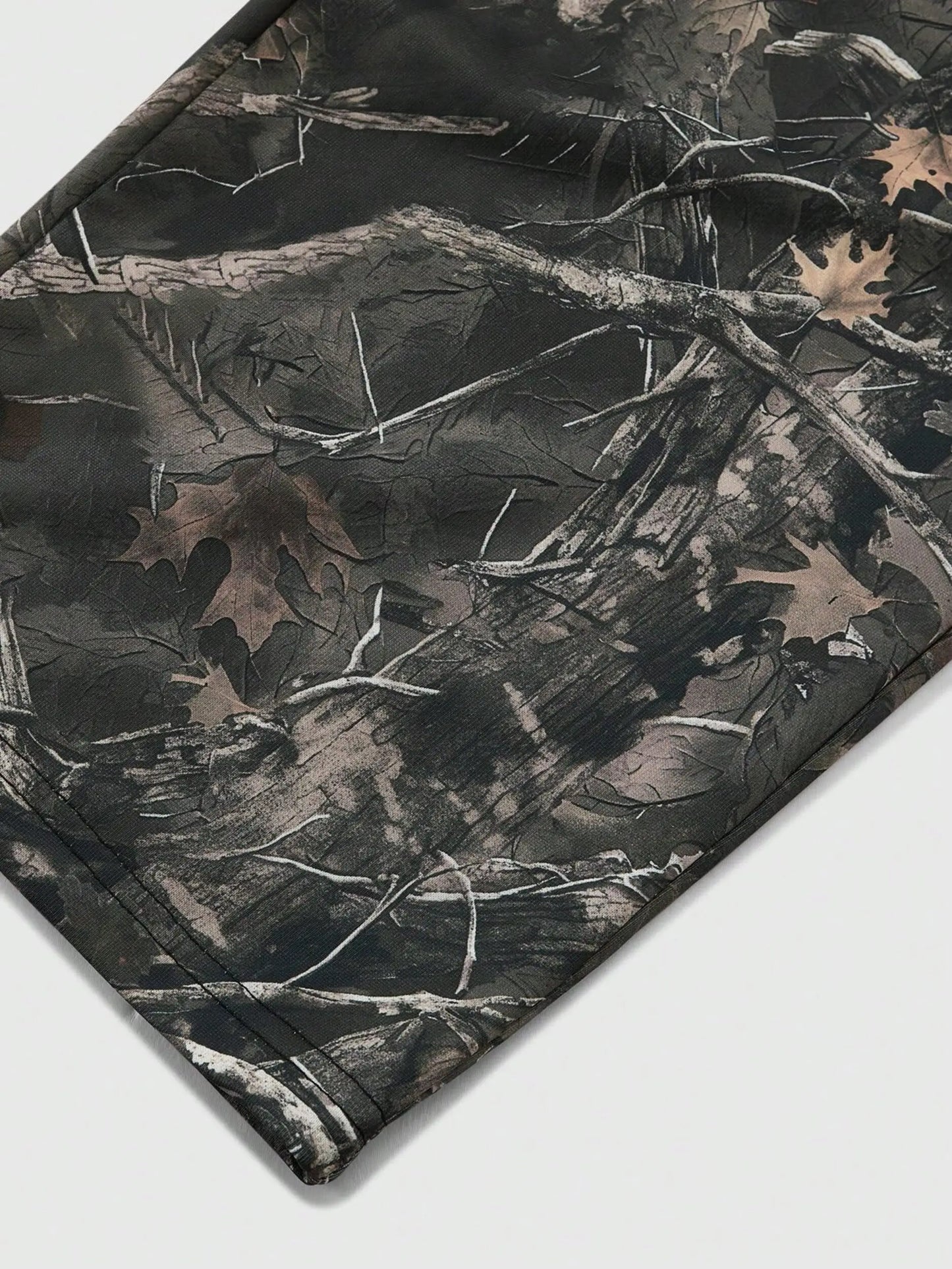 Men's Camo Sweatpants Drawstring Elastic Waist Baggy Straight Leg,Pockets Streetwear