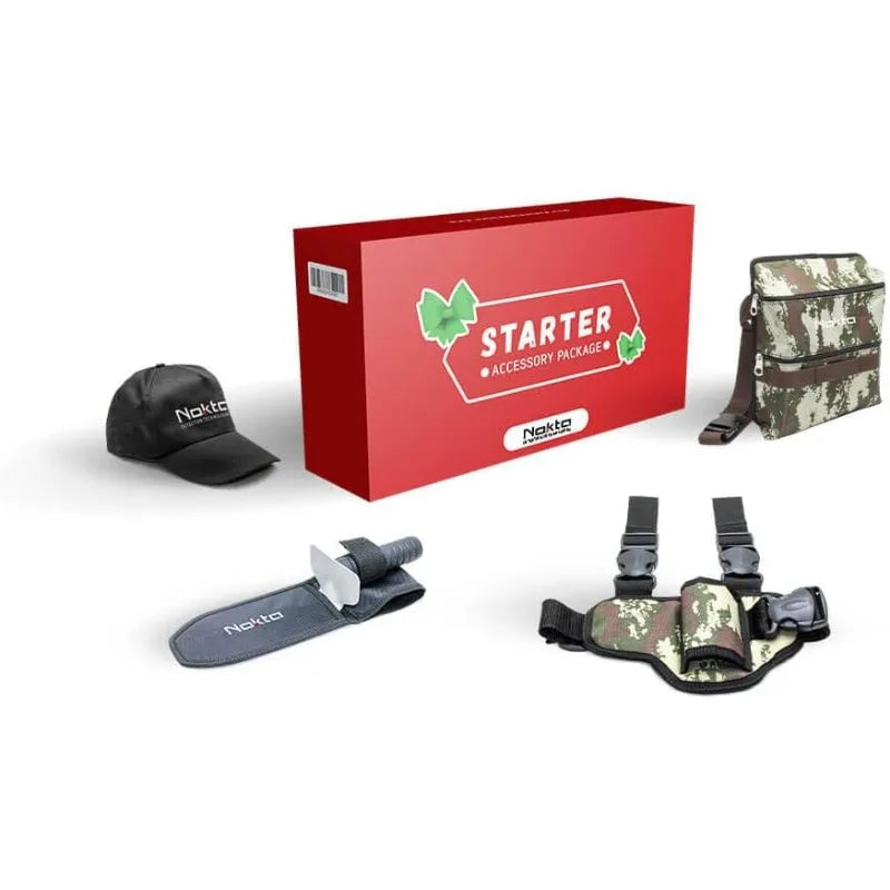 Pro Pack, Accupoint Pinpointer,Starter Accessory Package, Professional Metal Detector Set