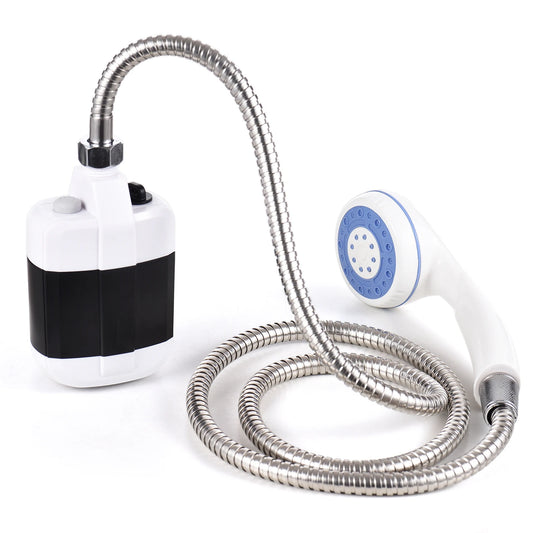 Portable Camping Shower Outdoor USB Rechargeable Electric Shower Pump Camping, pet, car Cleaning