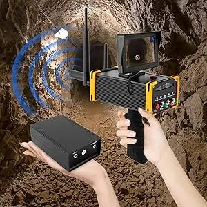 Metals Detector,Screen, Handheld 360° Auto Rotation Detection, 3248ft Range & 3.3-52.5 ft Depth Meta