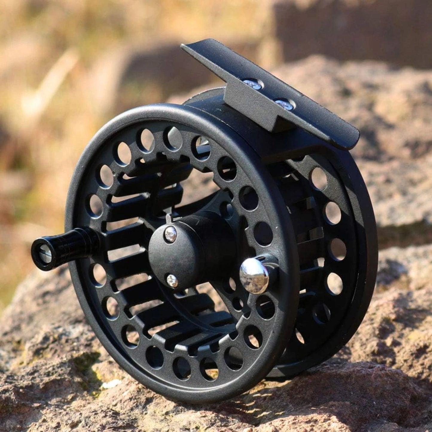 Durable High-Quality Blue, Red, Black, Silver Aluminum Alloy Fly Fishing Reel