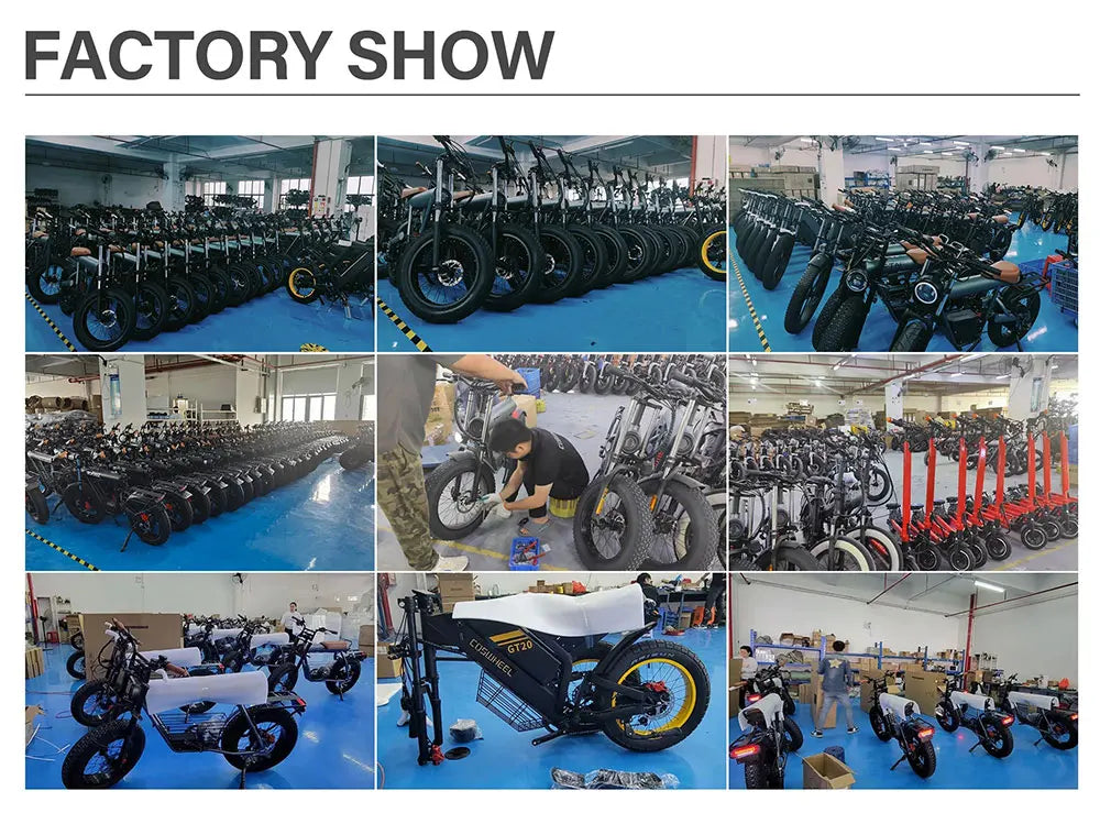 Electric Bike CT20S 2000W Motorcyle 20 Inch Fat Tire ,60V 27.5AH Bikes Adult