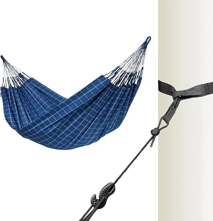 Classic Hammock, Outdoor & Indoor Swing, Relaxation,Weather & Tear Resistant Patio Backyard Hammock