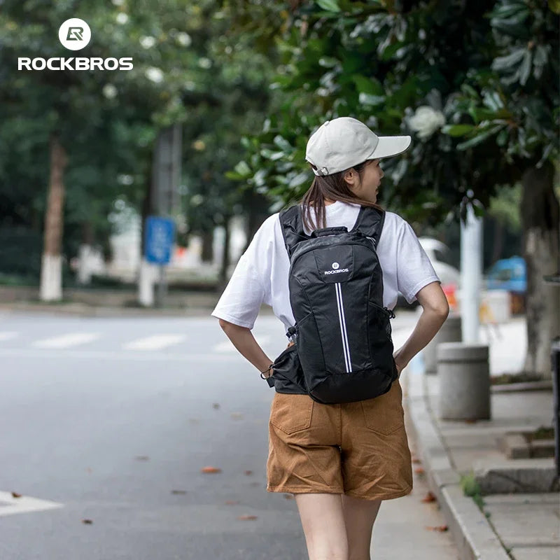 ROCKBROS Hiking Bags Cycling Backpack,Rainproof Camping,Traveling Breathable High Capacity