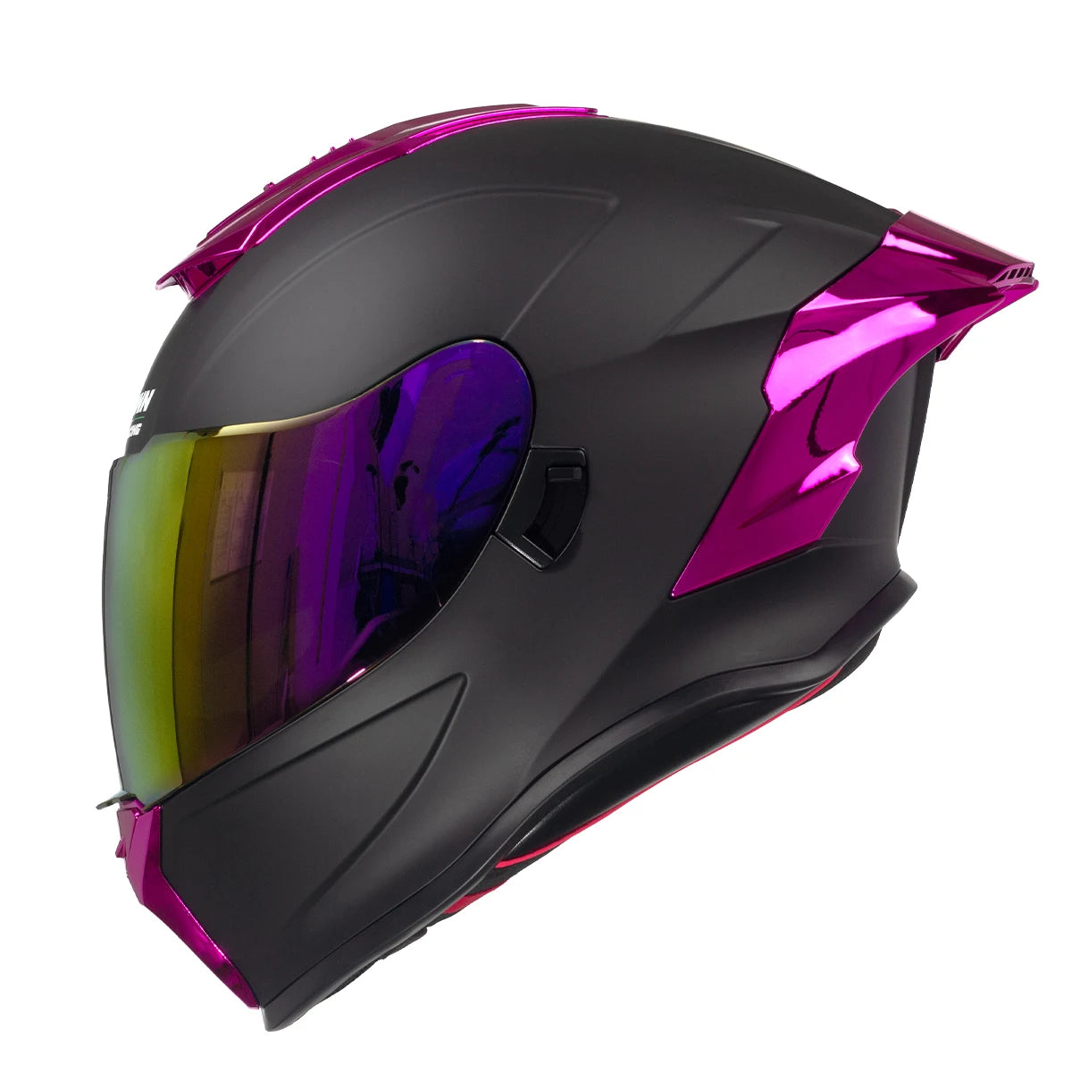 DOT Certified Motorcycle Helmet with Internal Sun Visor, Unisex Riding Safety Helmet