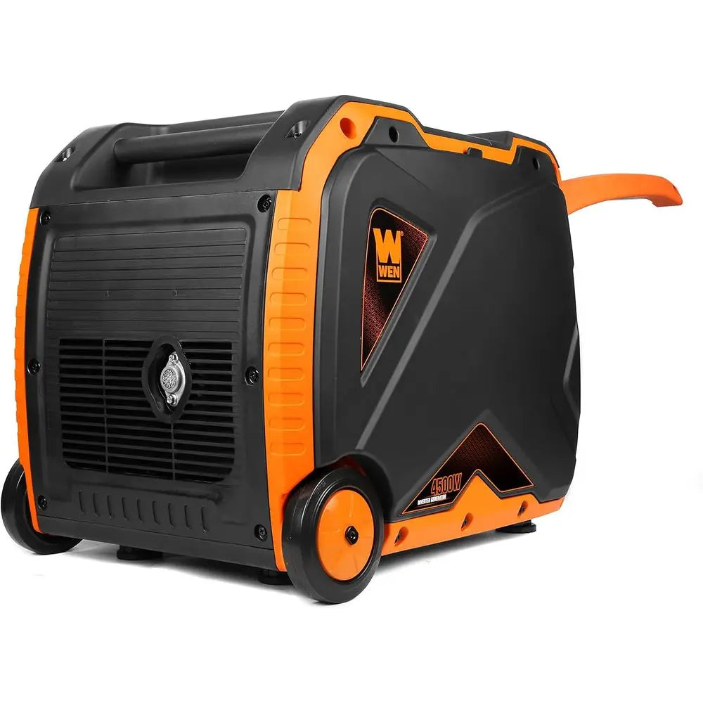 Ultra-Quiet 4500W Electric Start Portable Inverter Generator, Fuel Shut-Off, NOT SOLAR
