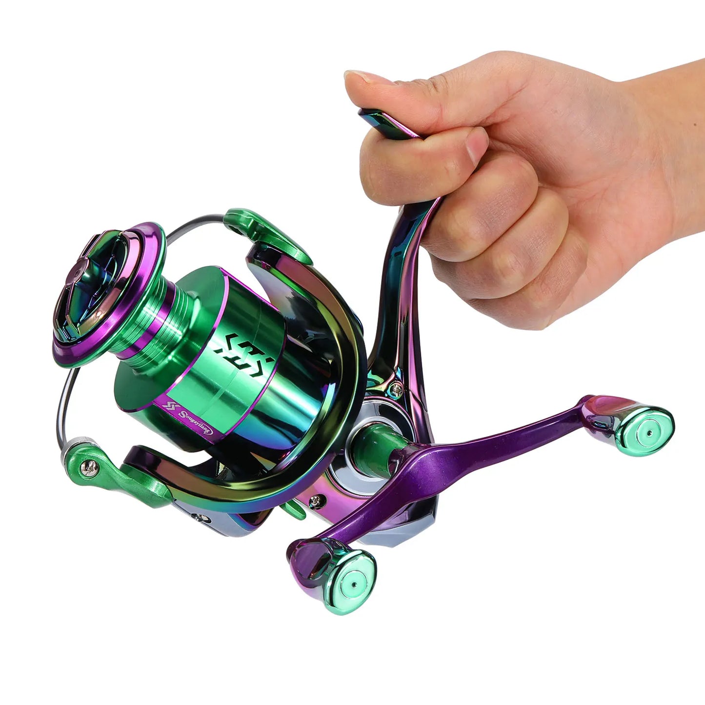 Spinning Fishing Reel 1000-4000 Metal Spool Saltwater Max Drag 10kg Fishing Carp Reel Fishing Tools