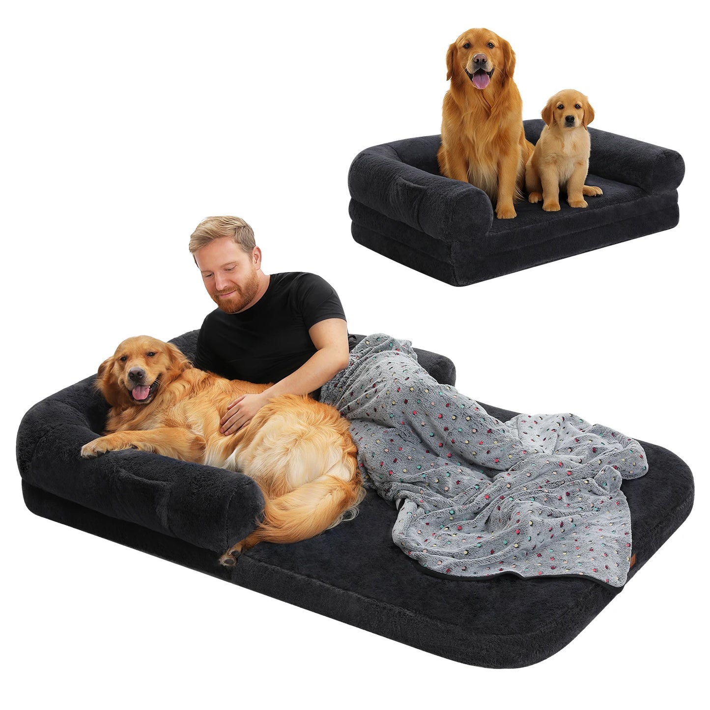 Dog Beds Foldable & PortableWashable No Installation, furniture Dog accessories