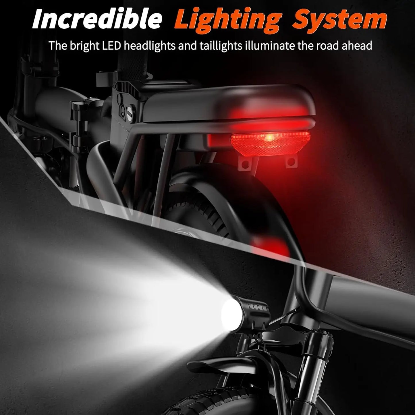 E-Bike, Adults/Teens,550W Motor 23MPH Folding, PAS Mode,35Miles Range,48V Removable Battery