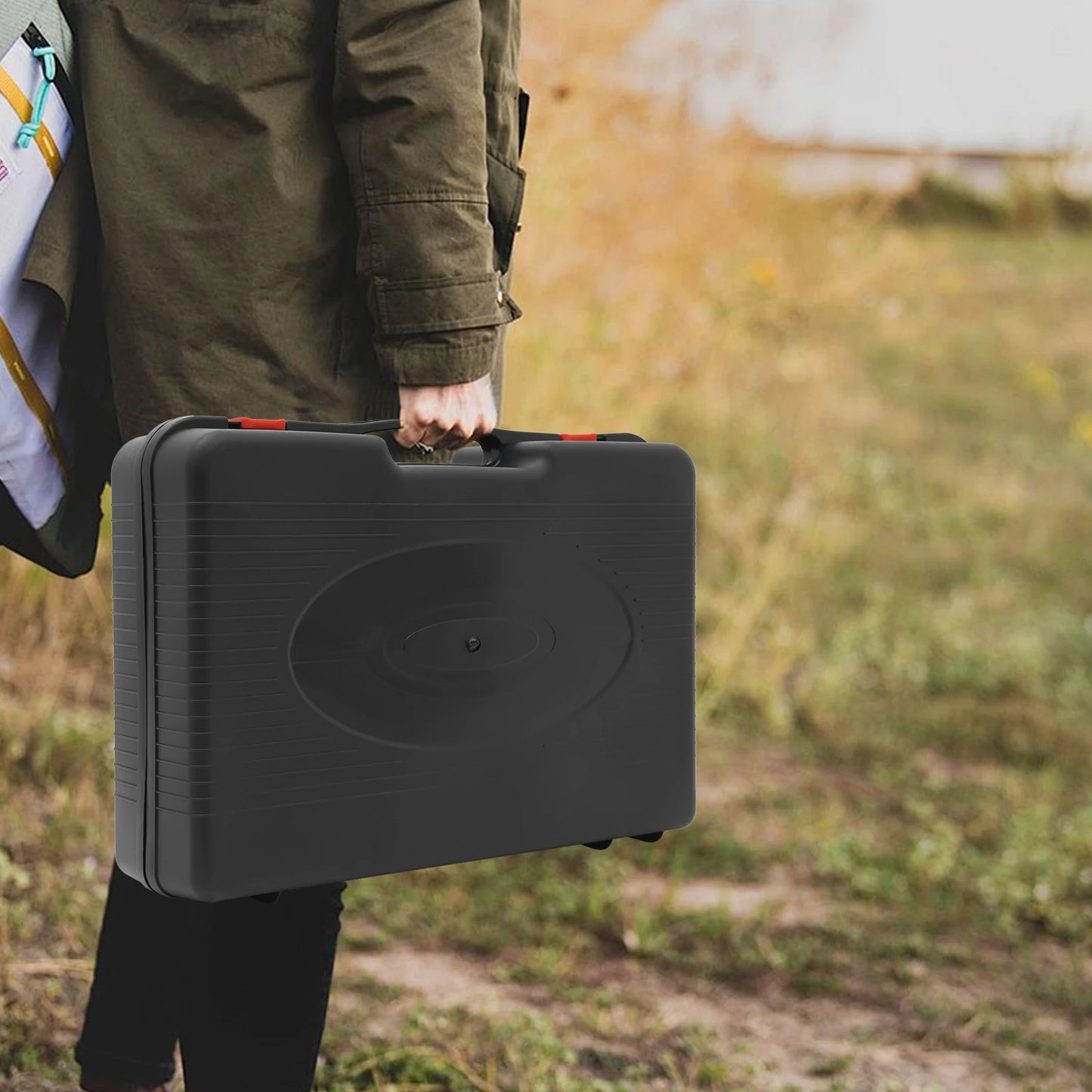 2.2KW Portable LPG/Butane Gas Grill Camping Stove Kit w/Carrying Case for Trekking RV