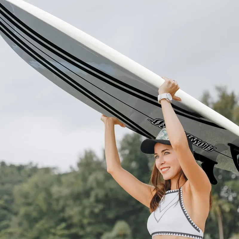 Surfboard Softboard Foam - Include (3) Fins 6’ Foot Leash, (2) Wood Stringers Inside Board Avail