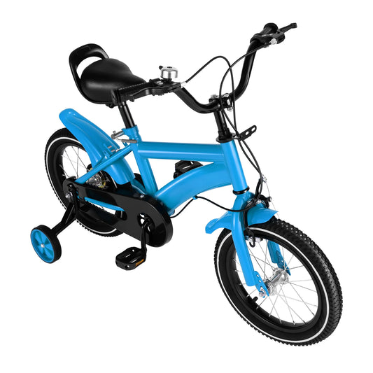 14inch  Bicycle with Training Wheel 2-5 Year-boys/Girls, Height Adjustable  White/Yellow/Red/Blue