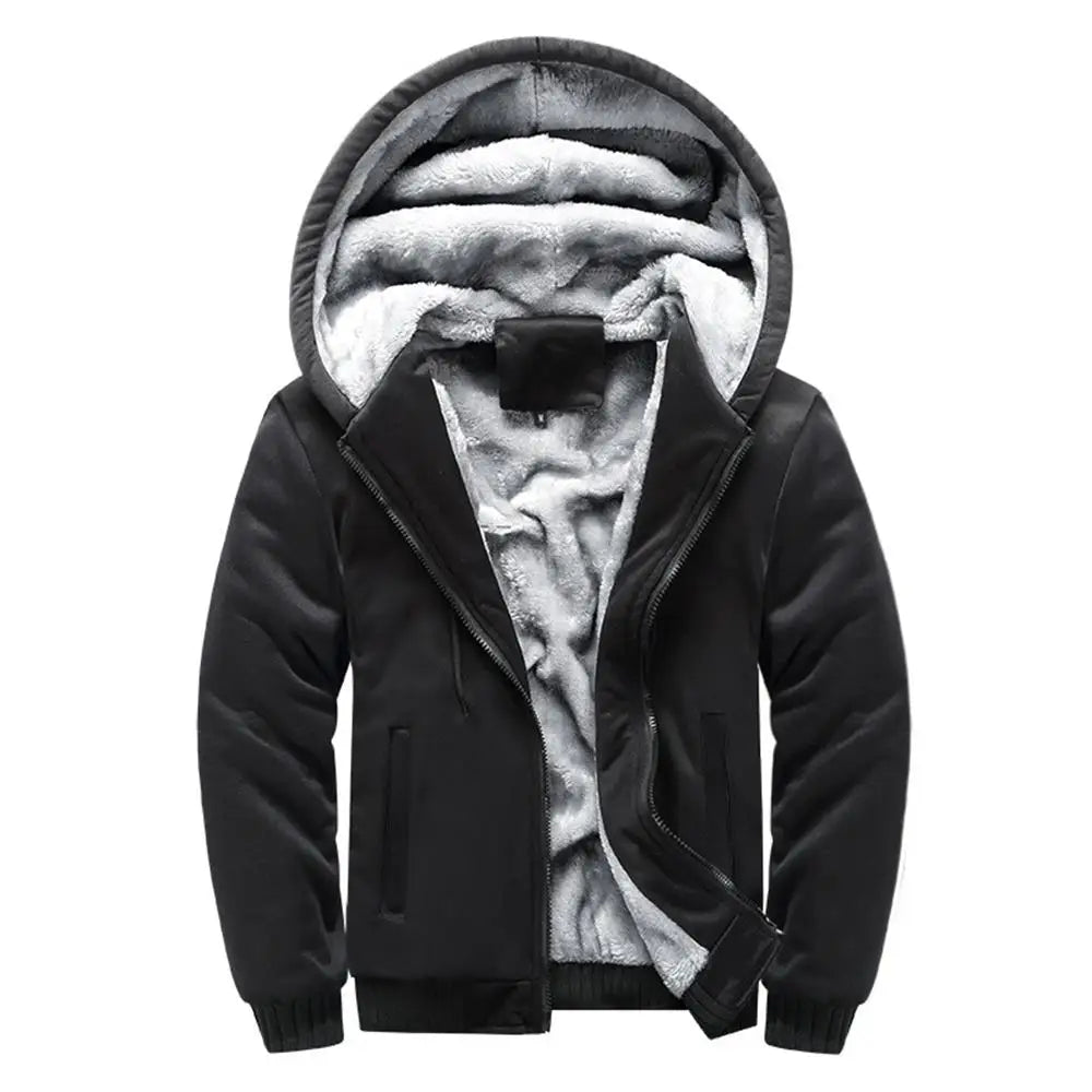Men's Jacket Camouflage Thicken Winter Jackets for Men Fleece Long Sleeve Coat Man Casual Hoodies