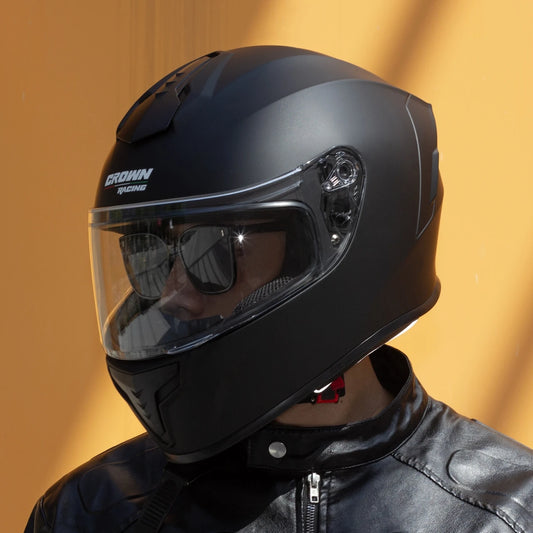 Full - face motorcycle helmet, unisex lightweight motor helmet, DOT certified