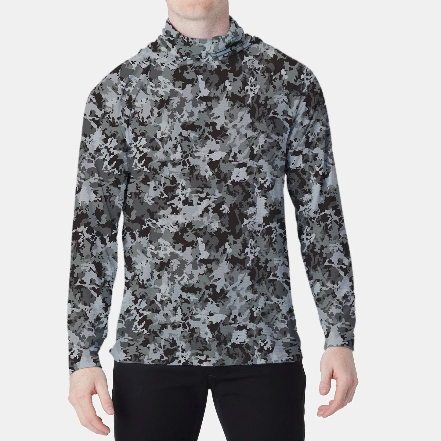 Fishing Hoodie Sailing Shirt Men Sun Protection Hunting Jersey CFish Gear Beach