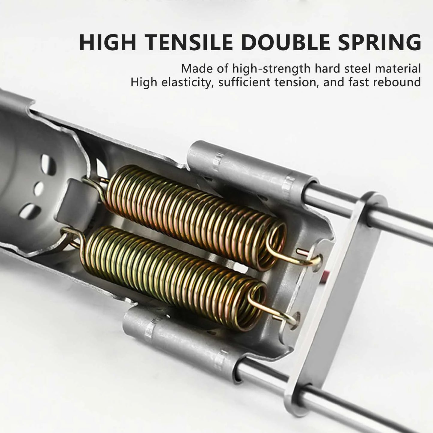 1-5pcs Automatic Fishing Rod bracket holders Stainless Steel double spring rest Brackets Fishing