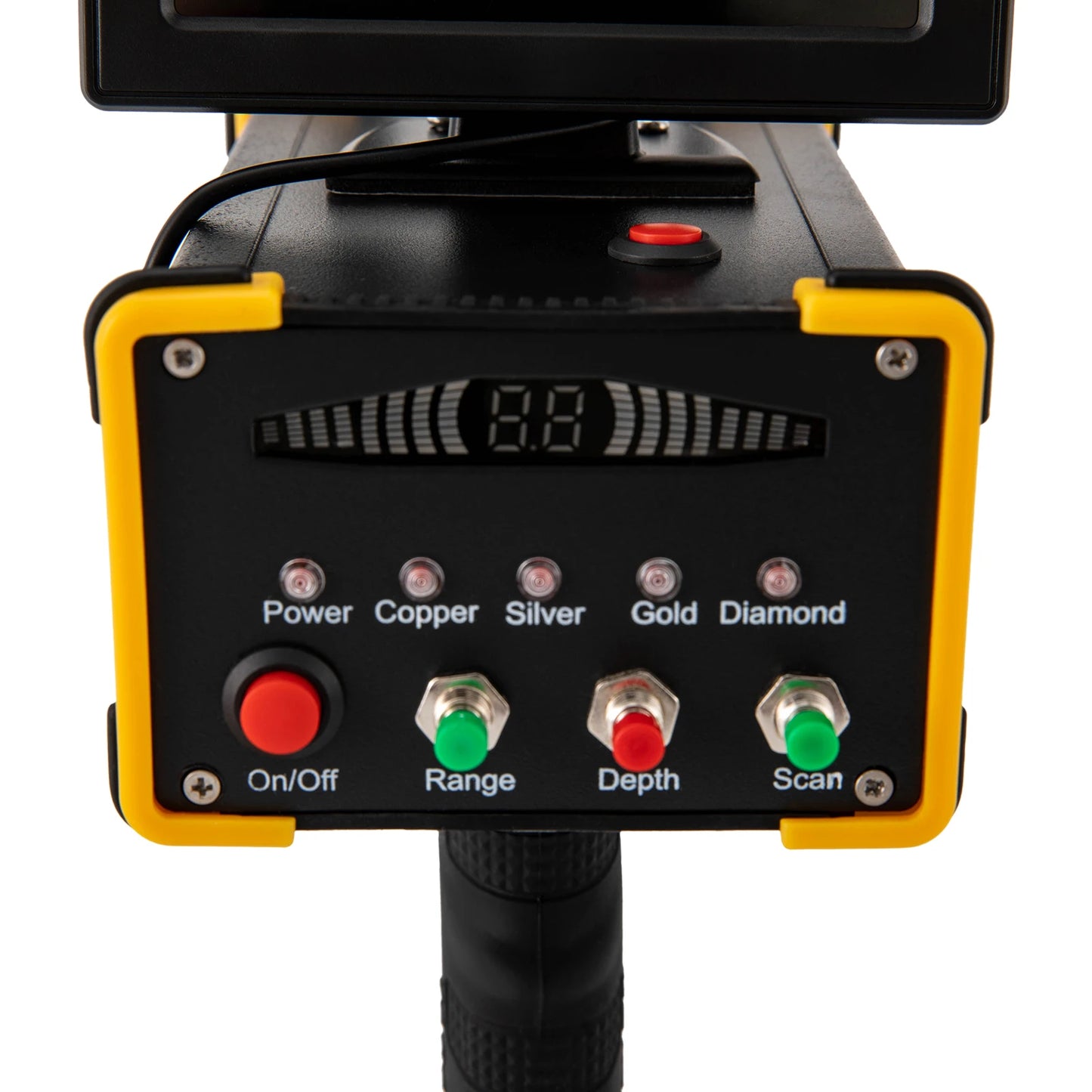 Metal Detector Gold Finder Underground Scanner High Definition Screen Gold Silver Copper AC100‑240V