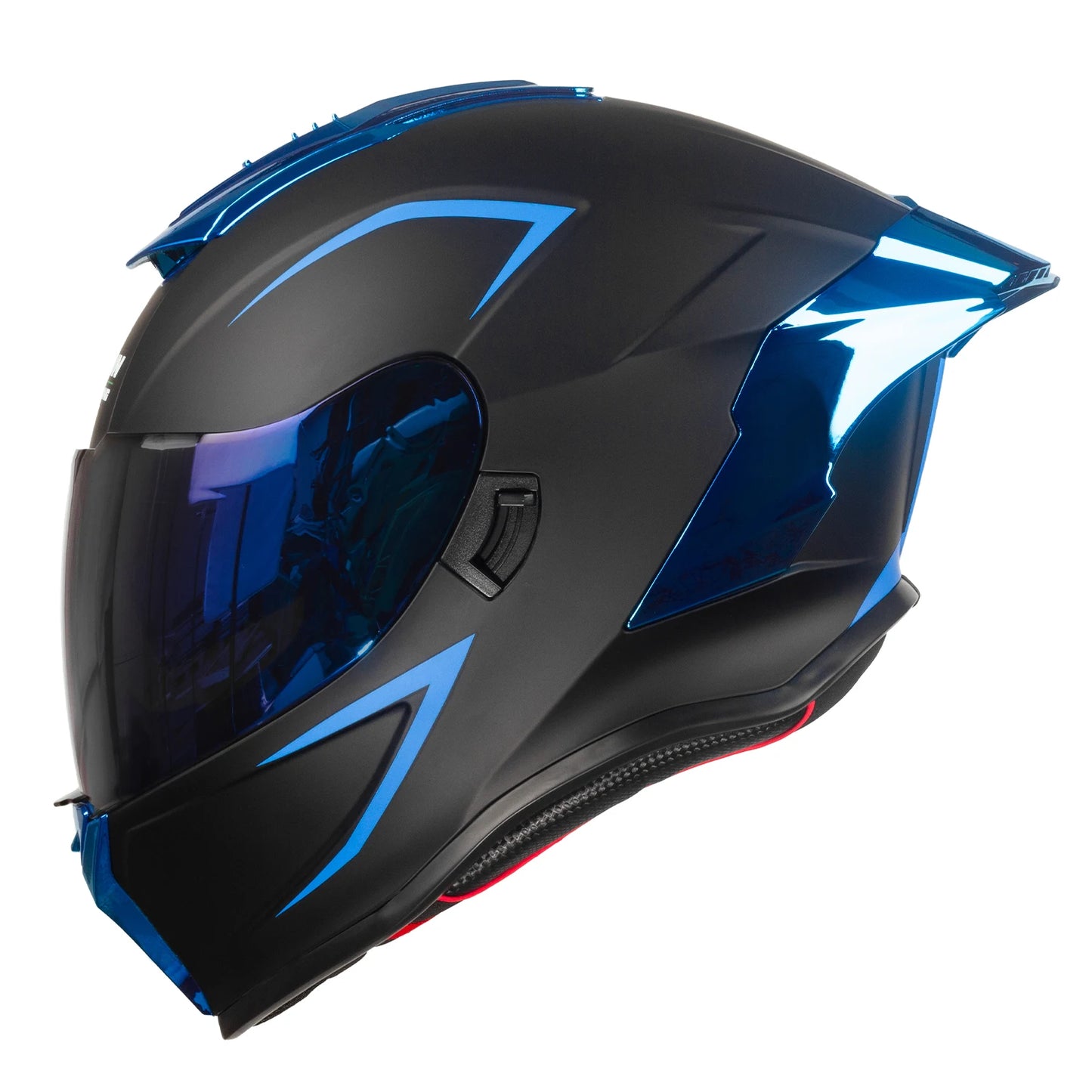 DOT Certified Motorcycle Helmet with Internal Sun Visor, Unisex Riding Safety Helmet