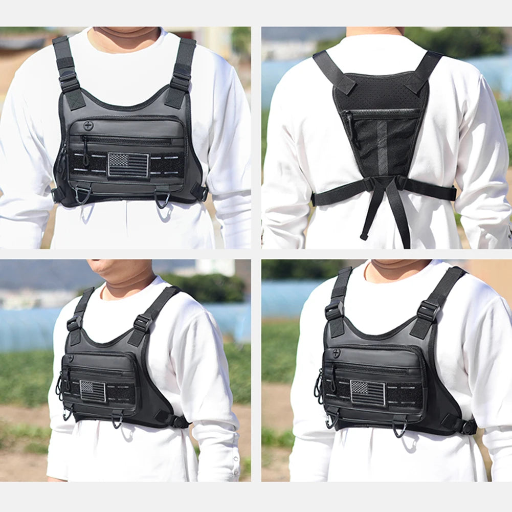 Fishing Chest Bag Outdoor Fishing Climbing Camping Backpacks Outdoor Travel Vest Tactical Bags