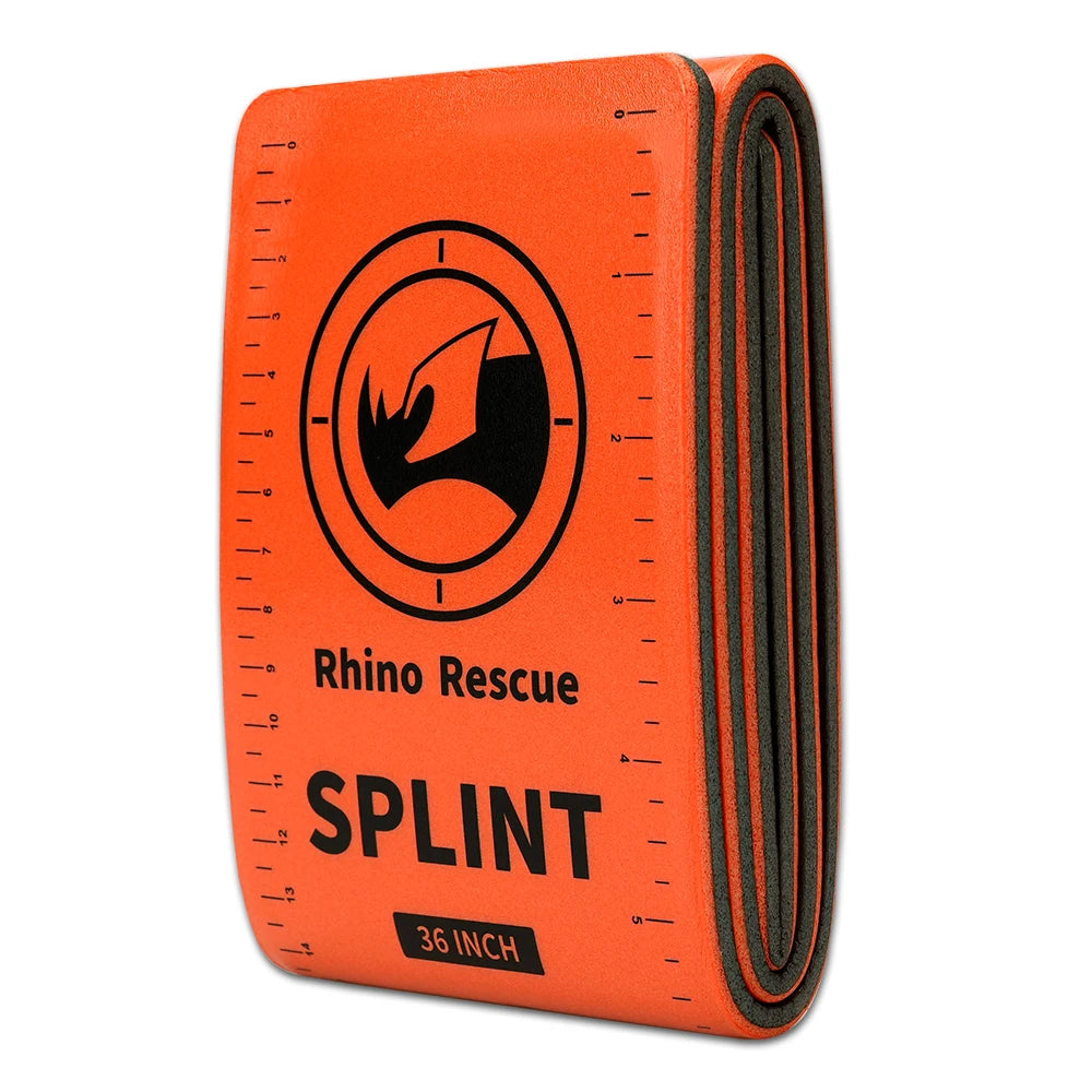 RHINO RESCUE 18/36 Inch Splint - Lightweight Reusable, First Aid For Bone Fracture Treatment