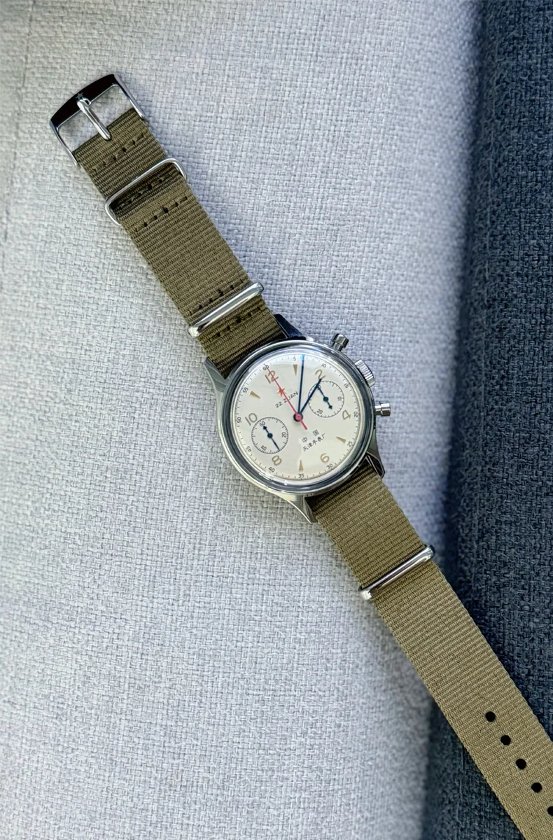 Seagull 1963 International Chronograph Manual Winding Mechanical Watches Original ST1901