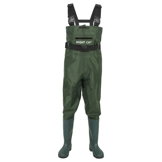 Lightweight Fishing Waders Waterproof Breathable Pvc Rubber Fishing Hunting Chest Waders With Boots