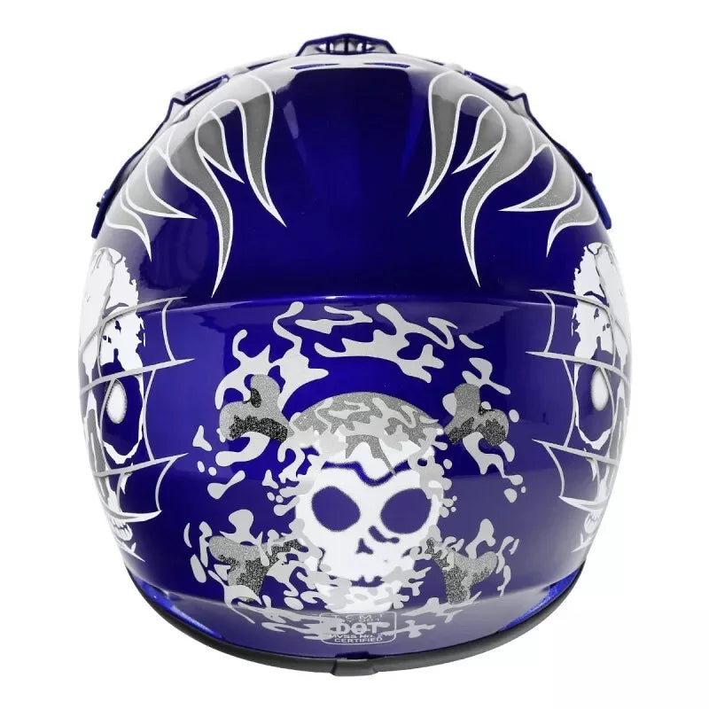 DOT Youth Helmet Child Kid Motocross Full Face Offroad Dirt Bike ATV S/M/L/XL