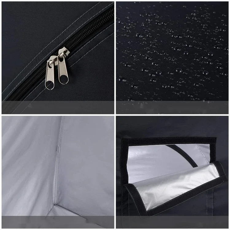 Outdoor Storage Bicycle Shelds,Foldable Portable, Waterproof Foldable Bicycle Protective Gear