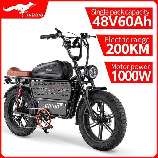 20 inches electric mountain bike 2000W brushless motor 48V 60Ah ebike dual suspension off road tyre