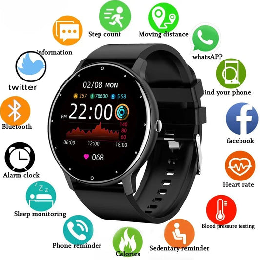 2025 Women Smart Watch Real-time Weather Forecast Activity Tracker,Heart Rate Sports Smart Watch Men