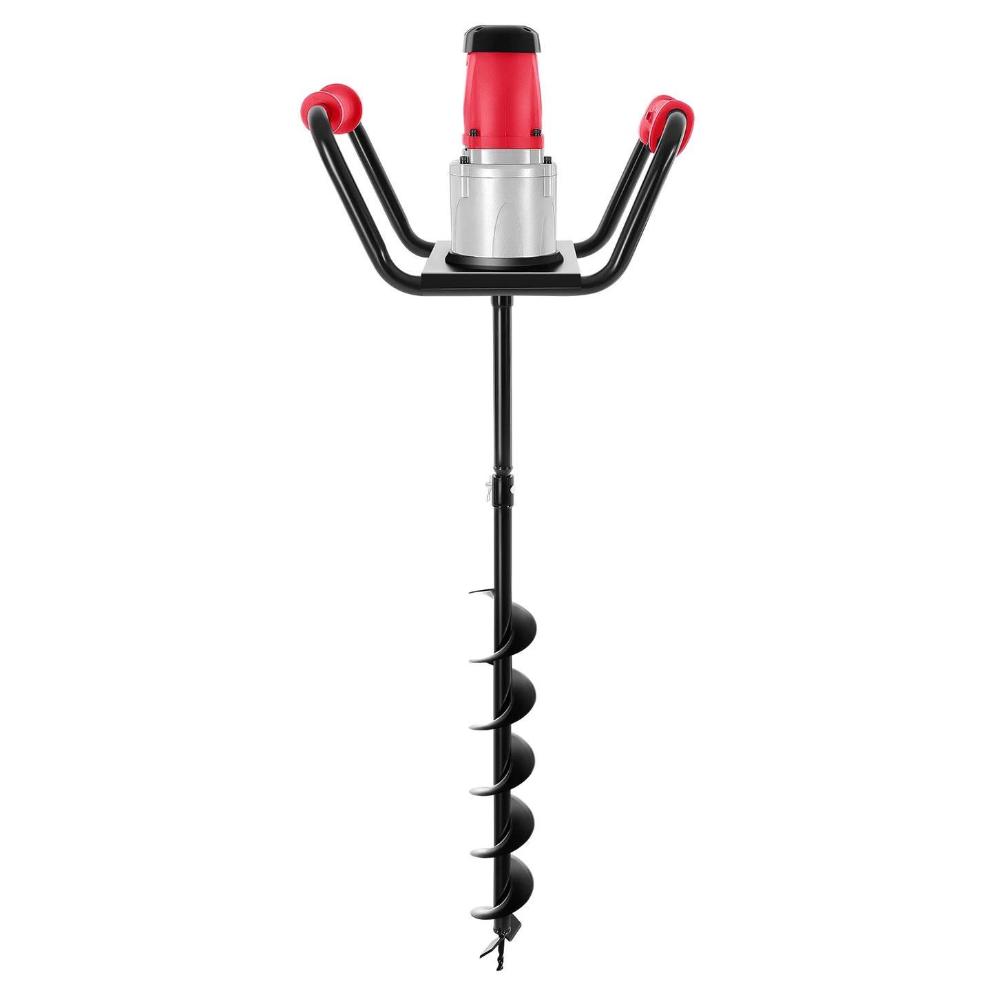 1.6HP Post Hole Digger – Powerful Soil Drill with Auger & Extension Rod for Fences, Trees, Shrubs