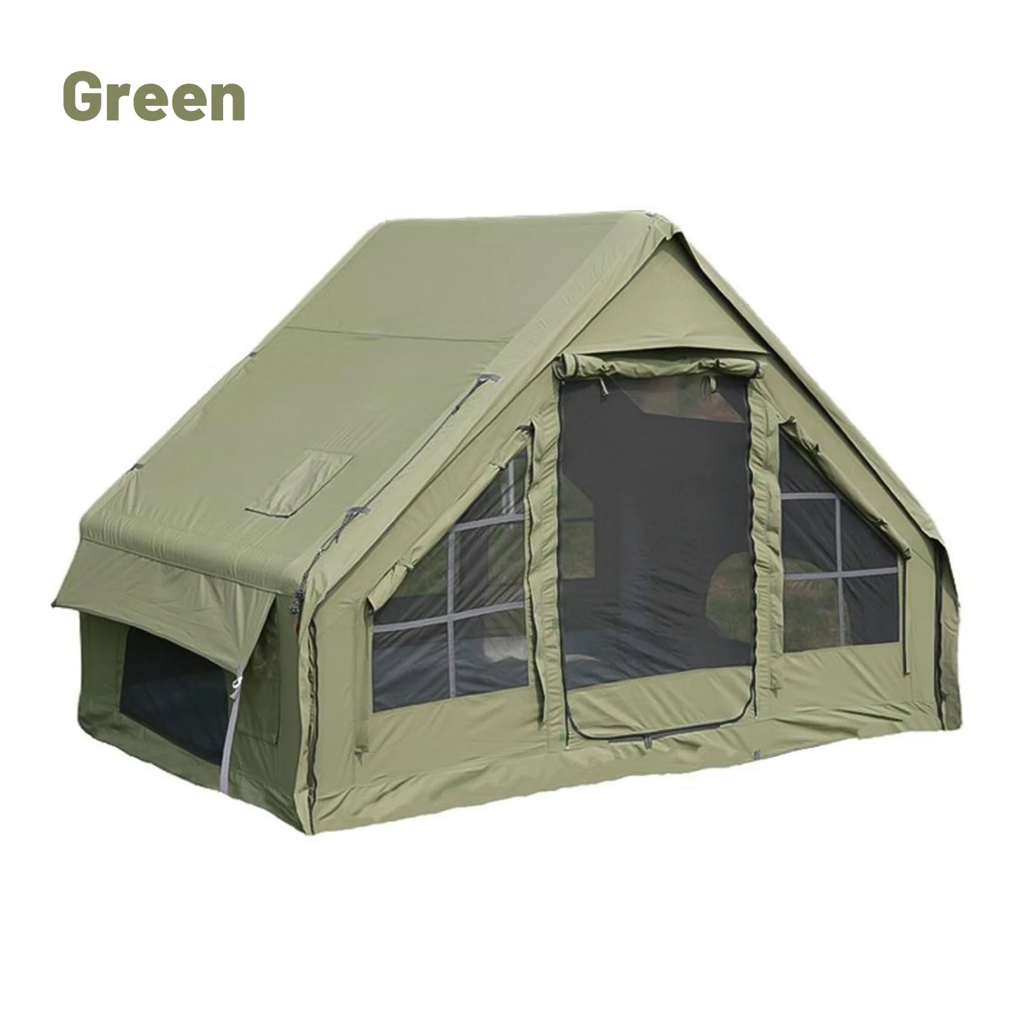 Inflatable Tents Camping, Luxury, Inflatable, Stove Plug, 4/6/8 Person Family Camping