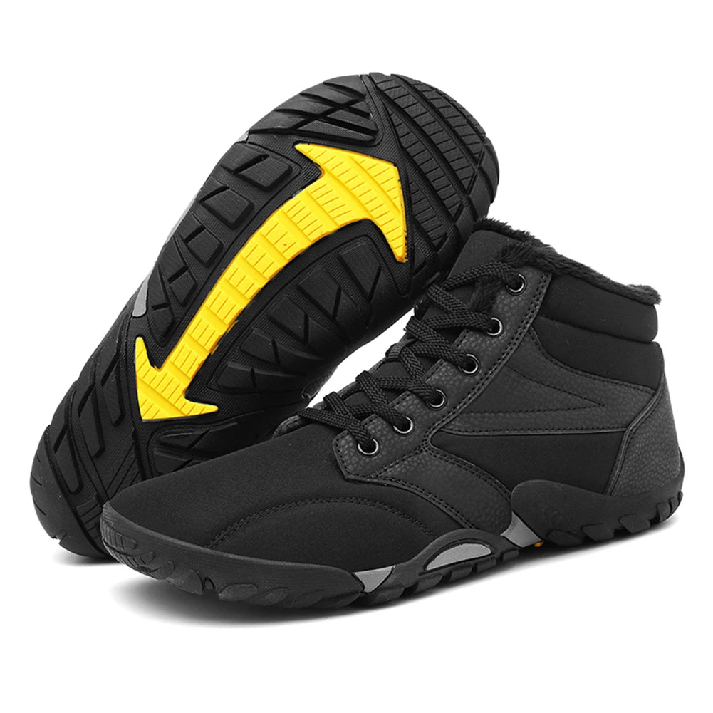 Winter Snow Boots Cold-Proof Trekking Shoes Anti slip Minimalist Five Finger Lightweight Hike Climb