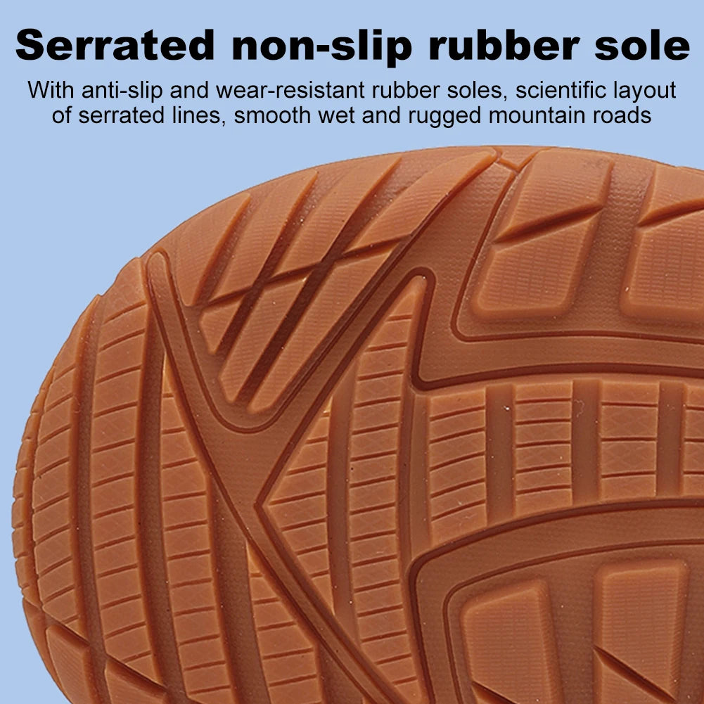 Winter Snow Boots Cold-Proof Trekking Shoes Waterproof Wide Toe Lightweight Walking Boots