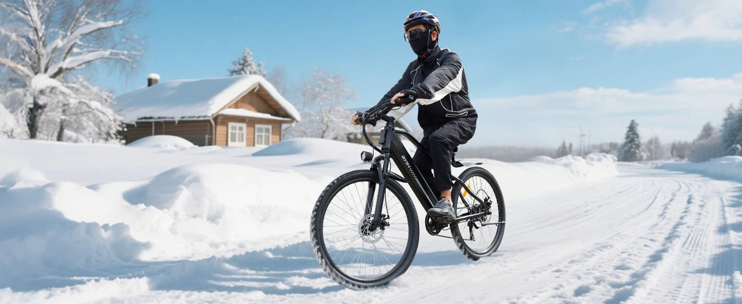 E-Bicycle, Adults,1000W Peak Motor,48V Removable Battery,20MPH,26" Tire E-Bike, 7-Speed,50 Miles
