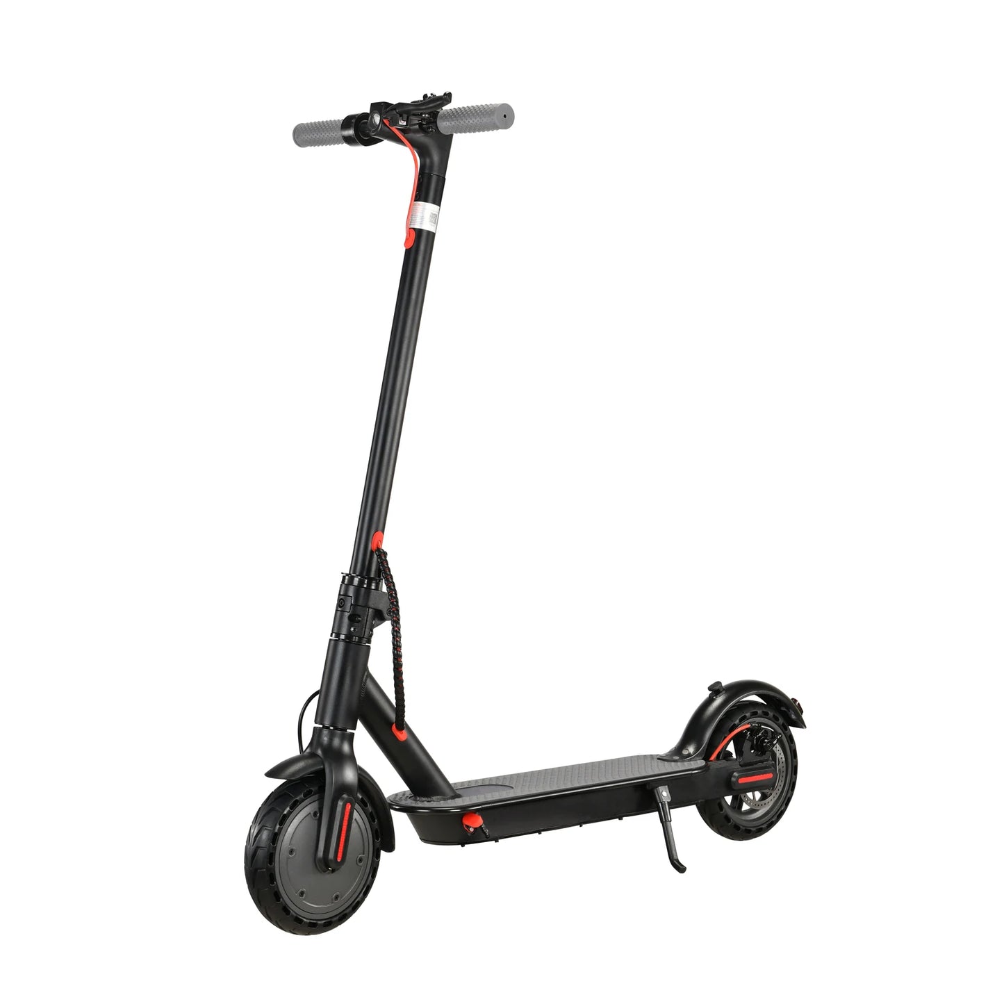 350W Foldable Elec Scooter Adults Teens,Explosion-proof Tires,Dual Brake System,Light APP Support
