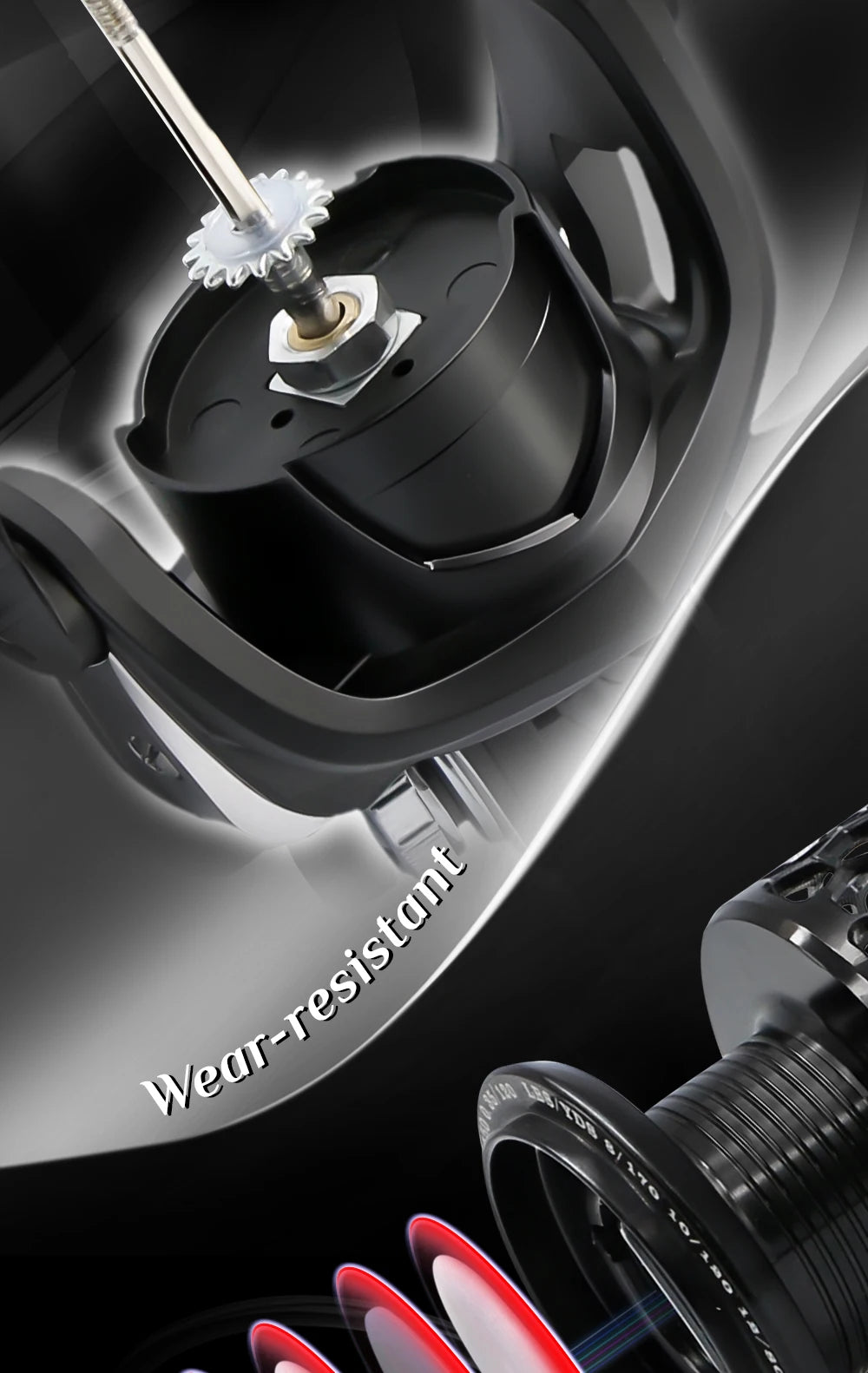 GTA2 Spinning Reel - 5+1 Bearings, 5.2:1 Gear Ratio, 15LB Drag Force, Metal Body, Anti-Reverse