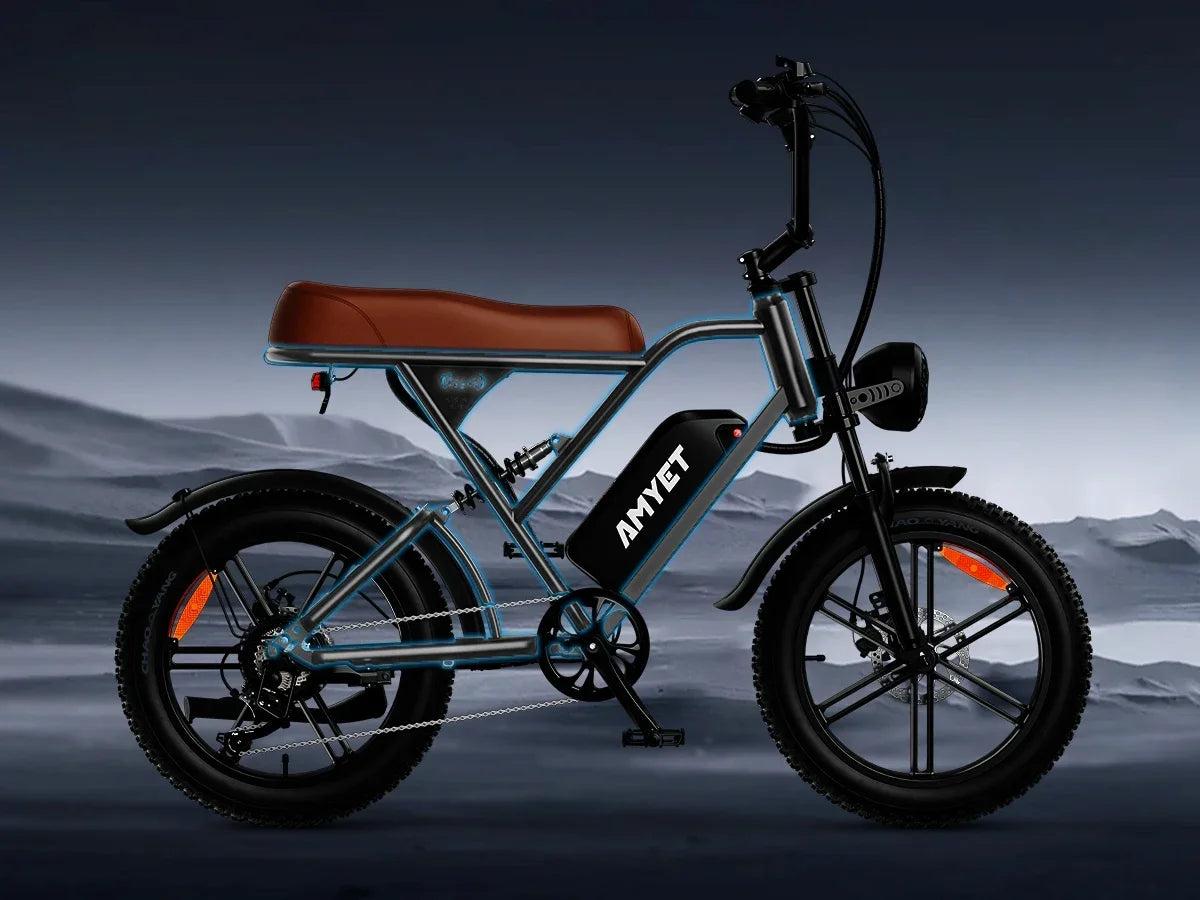 Ebike 2025 G60 Adult 1000W Powerful Motor, 48V 20AH Removable Battery, 20" All-Terrain Tires-