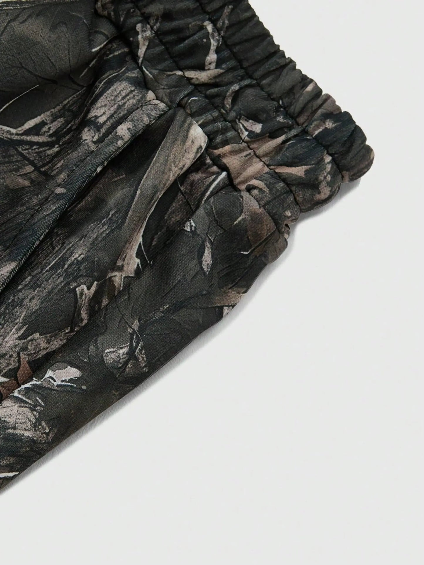 Men's Camo Sweatpants Drawstring Elastic Waist Baggy Straight Leg,Pockets Streetwear