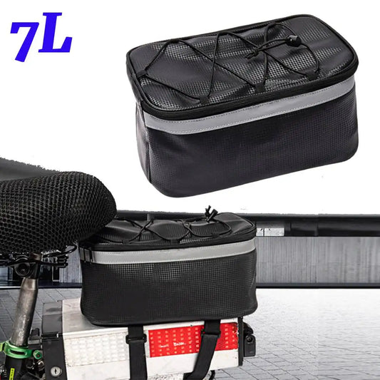 Bike Backseat Trunk Storage Bag Large, Anti-splashing Waterproof, Rack Bags Multi-function